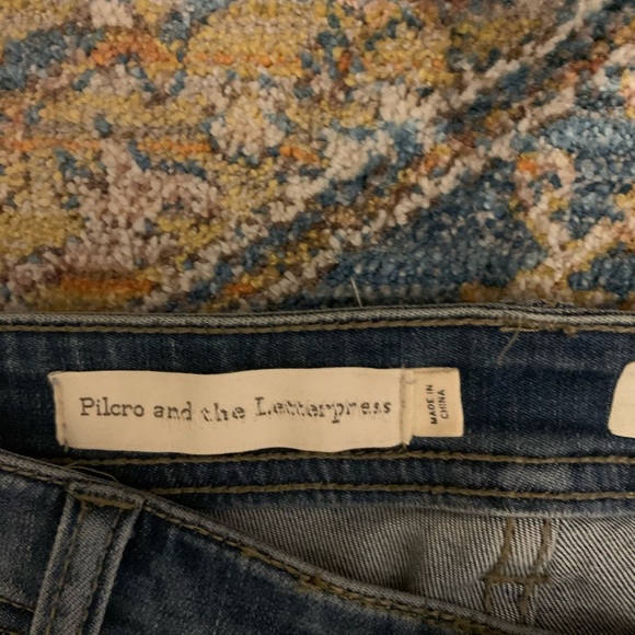 Anthropologie Gemstone Embellished Jeans - Picture 6 of 8